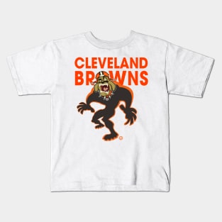 Cleveland Browns BullDawg Whoosh Growler 2 Kids T-Shirt